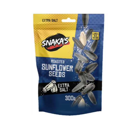 Snaka's Sunflower Seeds Extra Salt 300g