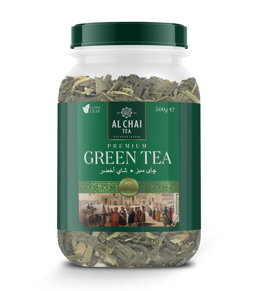 Al Chai Green Tea Jar 500g
