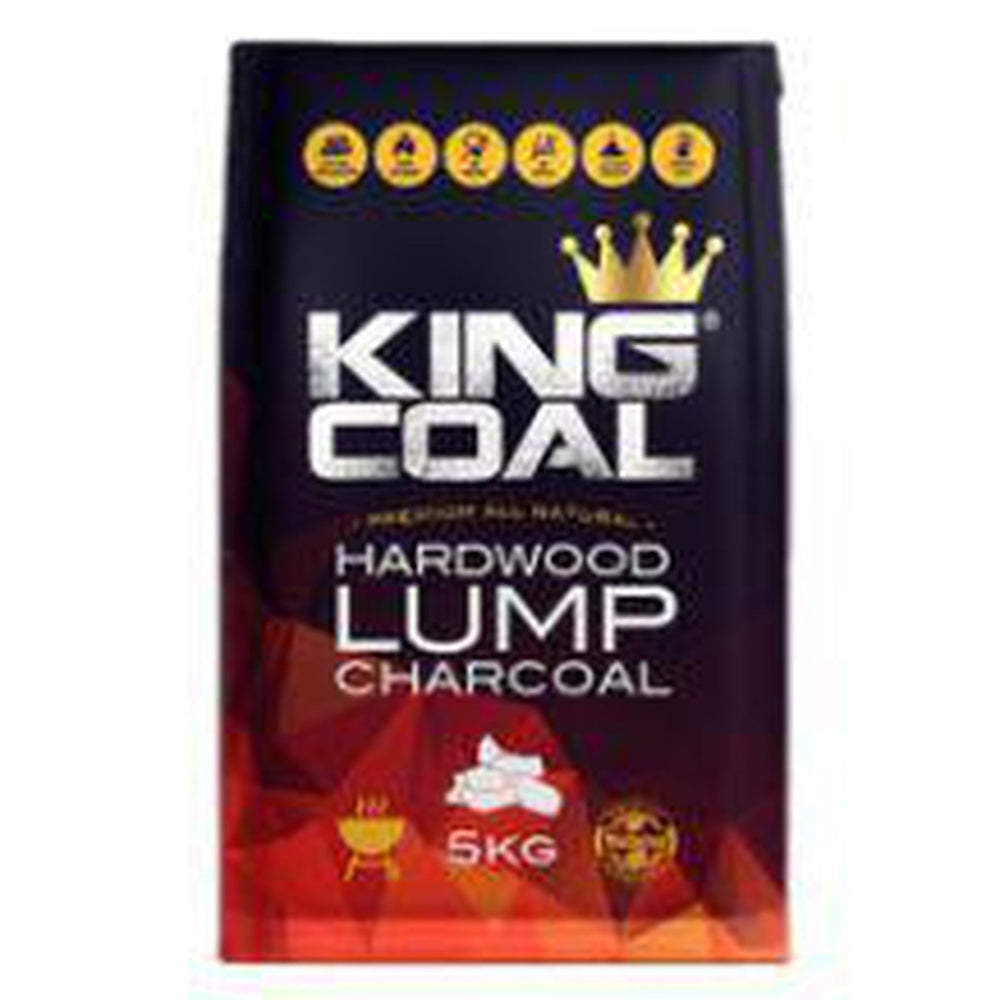 King Coal Hardwood Lump Charcoal 5kg