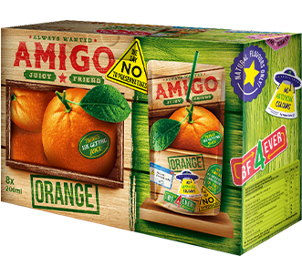 Amigo Orange 8x200ml