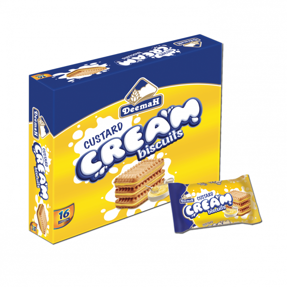 Deemah Custard Cream Biscuit